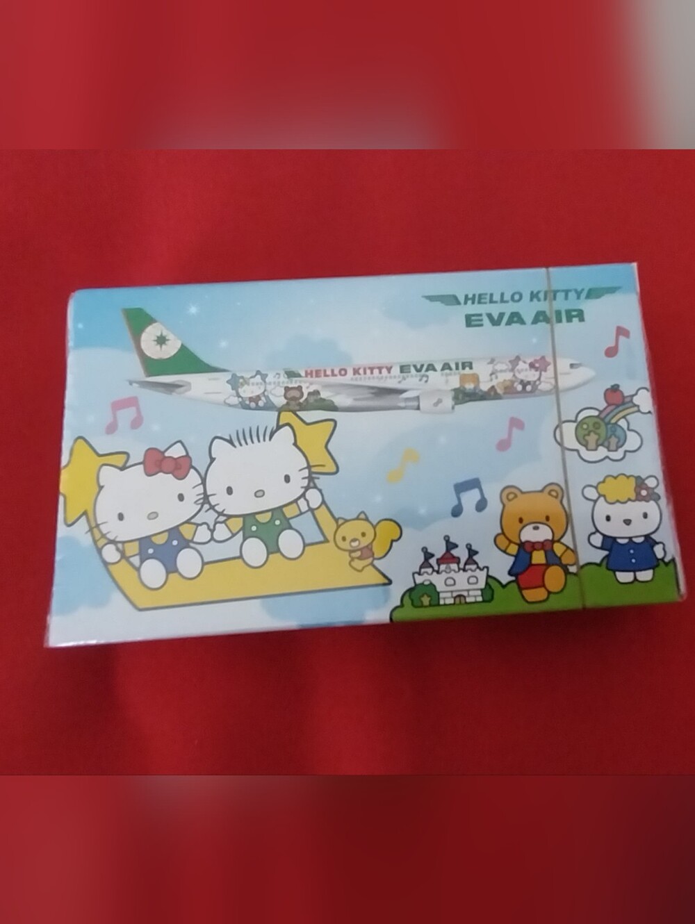 Hello Kitty EVA Air Collectible Poker  - Blue & Yellow Poker